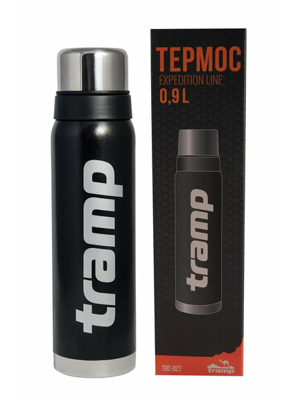 Термос Expedition Line 0,9 л черный Tramp, фото 5