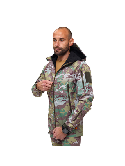 Демисезонная мужская куртка для охоты Soft Shell Spartan Util Cam, Размер: 44-46 (S), фото 4