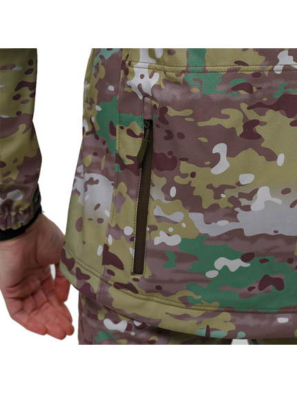 Демисезонная мужская куртка для охоты Soft Shell Spartan Util Cam, Размер: 64-66 (ХХХL), фото 16