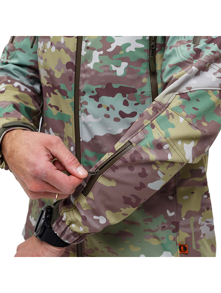 Демисезонная мужская куртка для охоты Soft Shell Spartan Util Cam, Розмір: 56-58 (XL), зображення 17