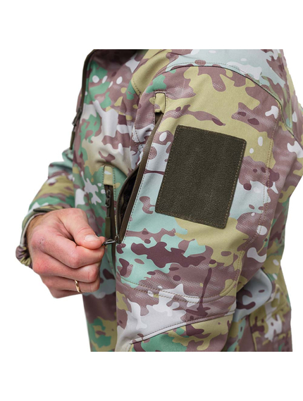 Демисезонная мужская куртка для охоты Soft Shell Spartan Util Cam, Размер: 64-66 (ХХХL), фото 19