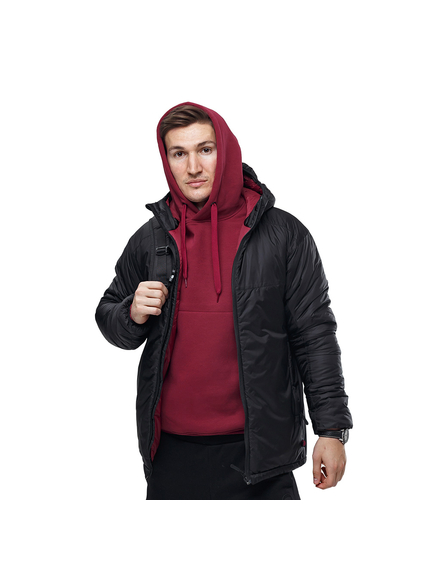 Бордове худі чоловіче Anorak warm Gen2 Burgundy, Розмір: 48-50 (M), зображення 5