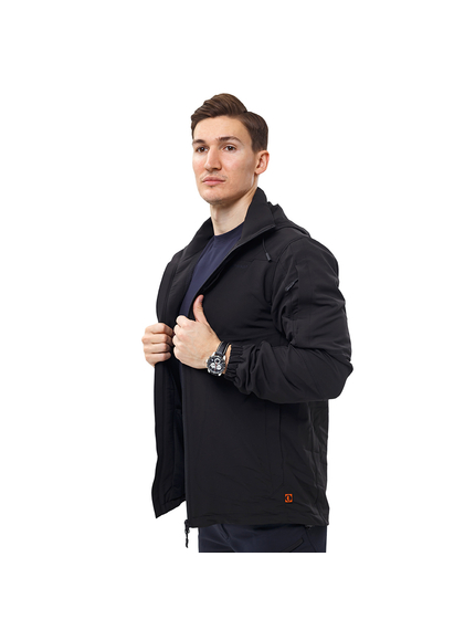 Мужская куртка-ветровка с капюшоном Breeze Gen 2 Black, Размер: 44-46 (S), фото 3