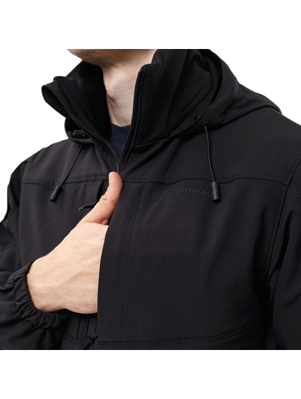 Мужская куртка-ветровка с капюшоном Breeze Gen 2 Black, Размер: 44-46 (S), фото 12