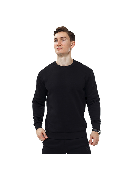 Чорний світшот чоловічий Warm Black, Розмір: 52-54 (L), зображення 3