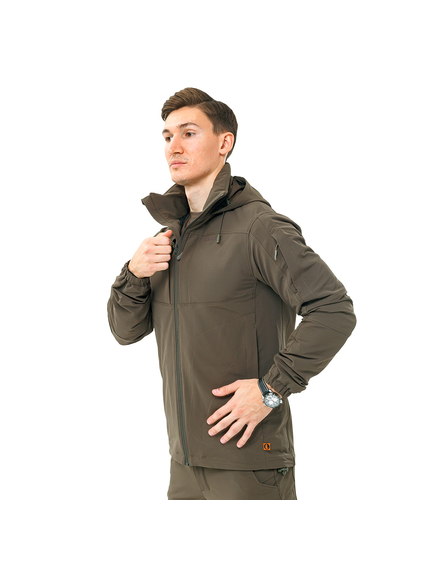 Куртка-вітрівка чоловіча з капюшоном Breeze Gen 2 Olive, Розмір: 48-50 (M), зображення 4