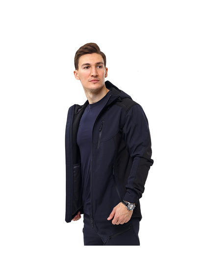 Куртка Soft Shell Predator Navy/Black, Розмір: 52-54 (L), зображення 3