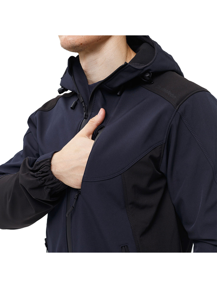 Куртка Soft Shell Predator Navy/Black, Розмір: 52-54 (L), зображення 10