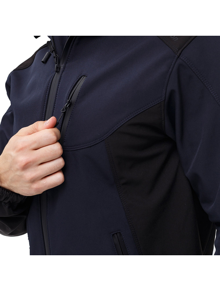 Куртка Soft Shell Predator Navy/Black, Размер: 44-46 (S), фото 11