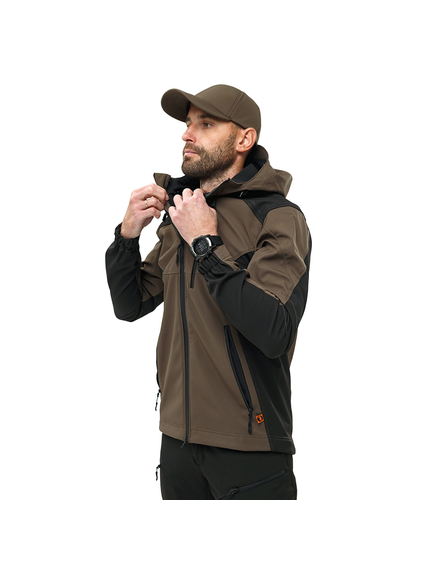 Куртка Soft Shell Predator Olive/Black, Розмір: 52-54 (L), зображення 4