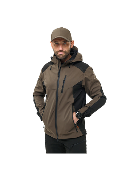 Куртка Soft Shell Predator Olive/Black, Розмір: 52-54 (L), зображення 3