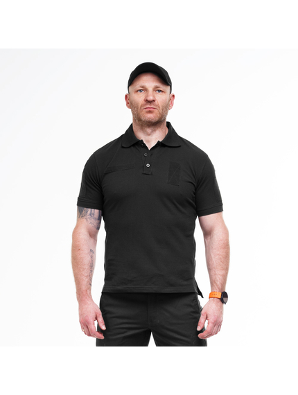 Футболка тактическая Polo Black, Размер: 48-50 (M), фото 3