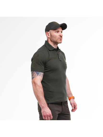 Футболка тактична Polo Olive, Розмір: 48-50 (M), зображення 3