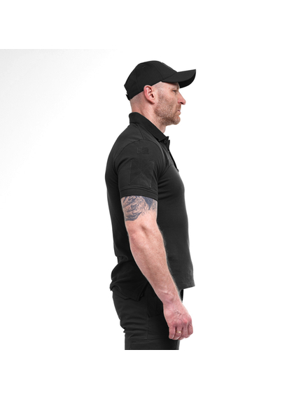 Футболка тактическая Polo Black, Размер: 48-50 (M), фото 4