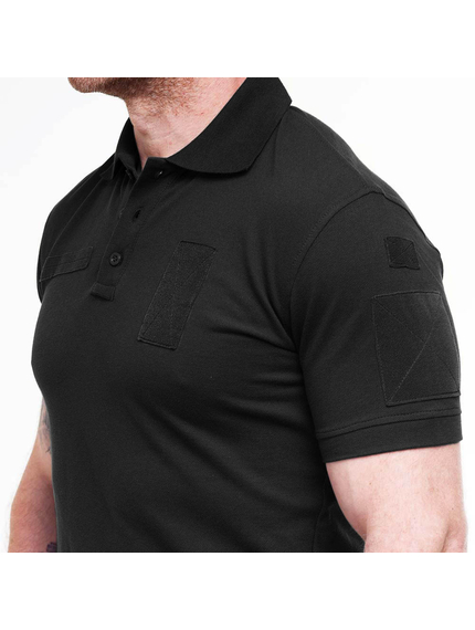Футболка тактическая Polo Black, Размер: 60-62 (XXL), фото 7