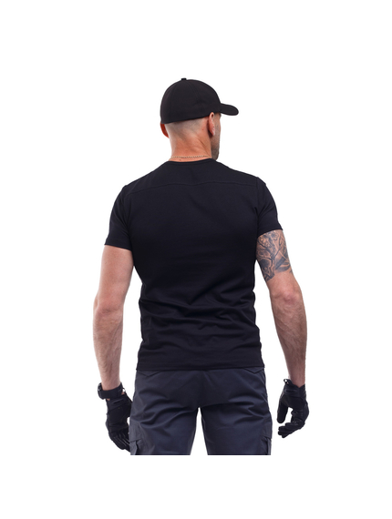 Футболка мужская черная Jersey Black, Размер: 56-58 (XL), фото 5