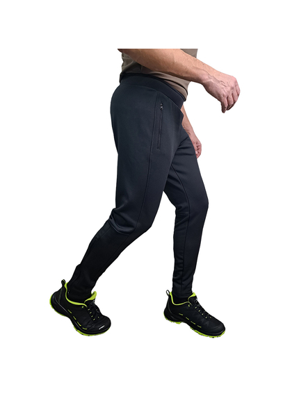 Штаны спортивные утепленные Mobile Black с начесом, Размер брюк / рост: 52-54/176, фото 9