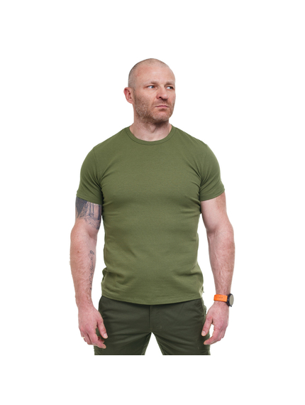 Тактическая футболка мужская цвета хаки Light Jersey Khaki, Размер: 52-54 (L), фото 3