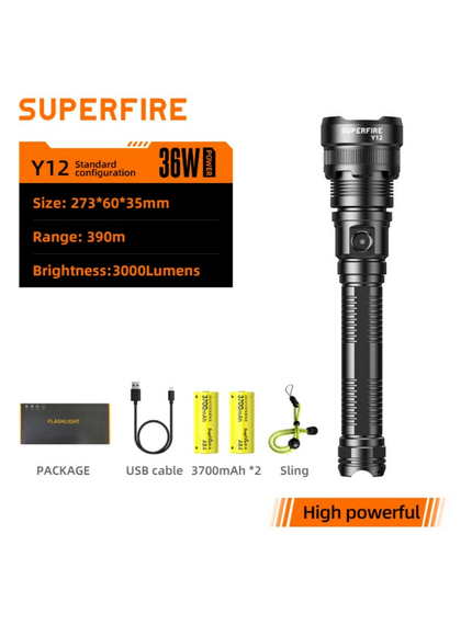 Ліхтар Superfire Y12, зображення 4