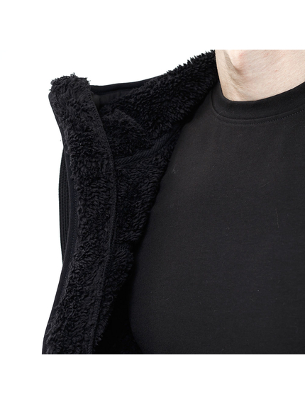 Чоловіча чорна флісова куртка з капюшоном Viking Black, Розмір: 52-54 (L), зображення 6