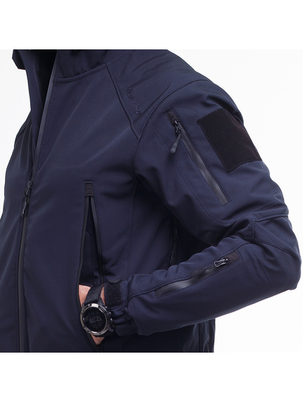 Мужская демисезонная куртка Soft Shell Spartan Navy, Размер: 60-62 (XXL), фото 11