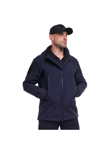 Мужская демисезонная куртка Soft Shell Spartan Navy, Размер: 56-58 (XL), фото 3