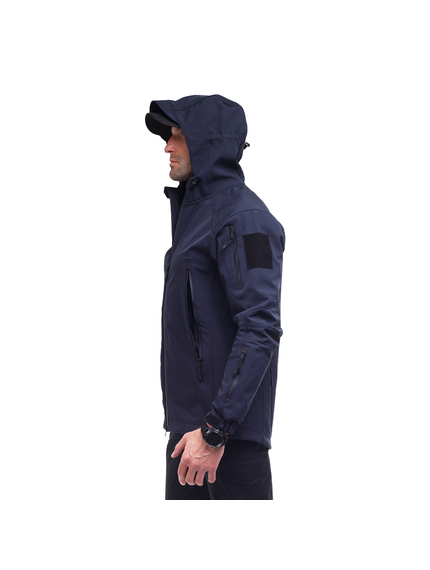 Мужская демисезонная куртка Soft Shell Spartan Navy, Размер: 56-58 (XL), фото 5