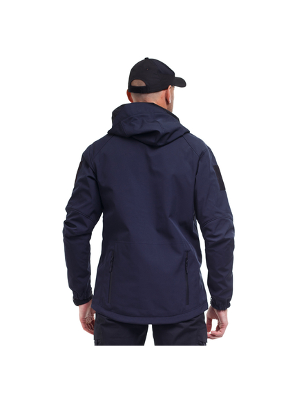Мужская демисезонная куртка Soft Shell Spartan Navy, Размер: 56-58 (XL), фото 7