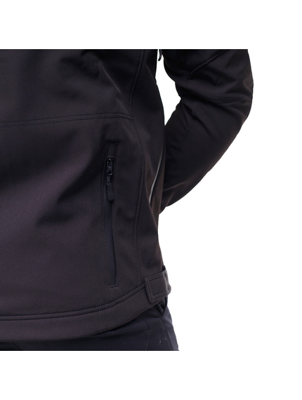 Тактическая куртка Soft Shell Spartan Police Black черная с капюшоном, Размер: 40-42 (XS), фото 19