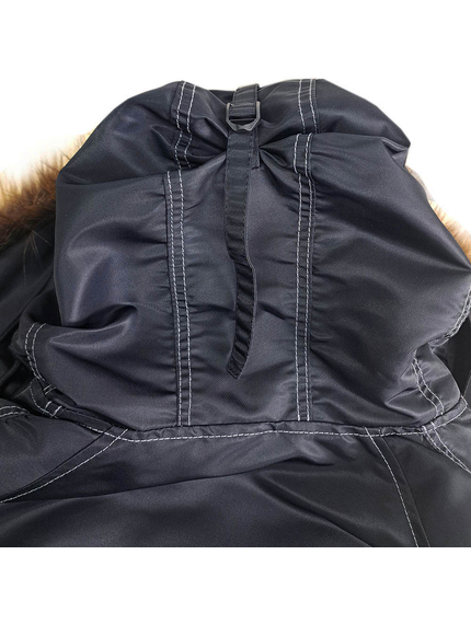 Зимняя куртка Аляска мужская черная N-3B Top Gun Black, Размер: 56-58 (XL), фото 16