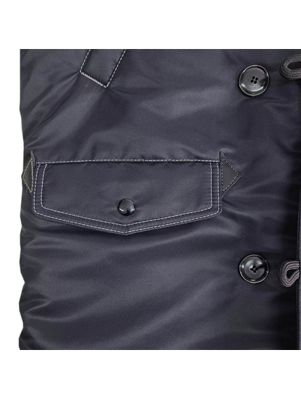 Зимова куртка Аляска чоловіча чорна N-3B Top Gun Black, Розмір: 44-46 (S), зображення 19