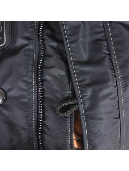 Зимова куртка Аляска чоловіча чорна N-3B Top Gun Black, Розмір: 52-54 (L), зображення 28