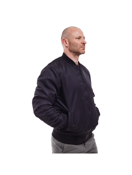 Демисезонная куртка бомбер мужская черная MA-1 Gen 2  Black, Размер: 56-58 (XL), фото 8