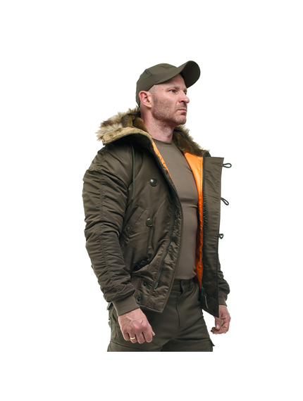 Куртка зимова N-2B Slim Tundra, Розмір: 44-46 (S), зображення 3