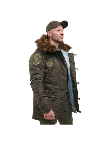 Куртка Аляска зимняя N-3B slim Tundra Top Gun, Размер: 64-66 (ХХХL), фото 11