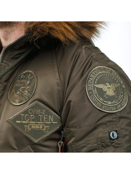 Куртка Аляска зимова N-3B slim Tundra Top Gun, Розмір: 52-54 (L), зображення 14