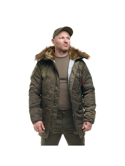Куртка Аляска зимова N-3B slim Tundra Top Gun, Розмір: 52-54 (L), зображення 10