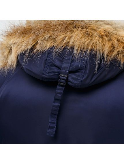 Чоловіча куртка Аляска синя Slim Fit N-3B Navy, Розмір: 44-46 (S), зображення 11