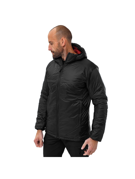 Чоловіча куртка чорна з капюшоном Dufour Black, Розмір: 62-60 (XXL), зображення 4