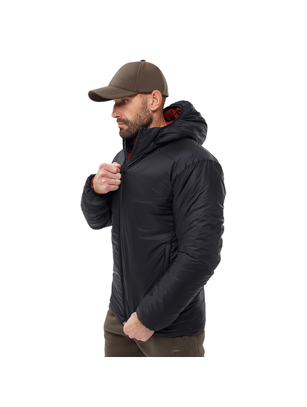 Чоловіча куртка чорна з капюшоном Dufour Black, Розмір: 62-60 (XXL), зображення 5