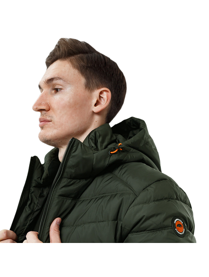 Мужская куртка олива с капюшоном Proxima Olive, Размер: 56-58 (XL), фото 8