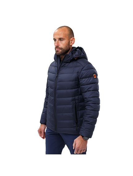 Синяя мужская куртка спортивная с капюшоном Proxima Navy, Размер: 56-58 (XL), фото 5