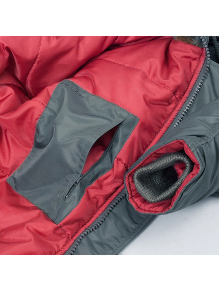 Сіра чоловіча куртка Аляска Slim Fit N-3B Gray подовжена, Розмір: 62-60 (XXL), зображення 23