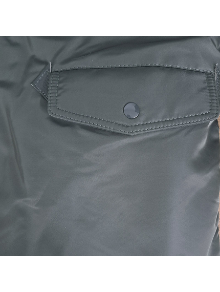 Сіра чоловіча куртка Аляска Slim Fit N-3B Gray подовжена, Розмір: 56-58 (XL), зображення 21