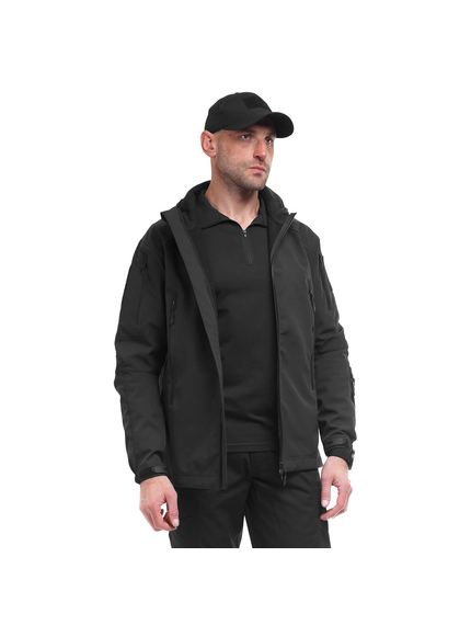 Куртка Soft Shell Spartan Black, Розмір: 48-50 (M), зображення 3