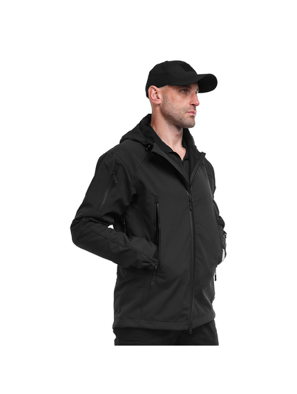 Куртка Soft Shell Spartan Black, Розмір: 52-54 (L), зображення 4