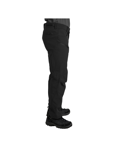 Мужские брюки черные Soft Shell Spartan Black, Размер брюк / рост: 44-46/176, фото 5