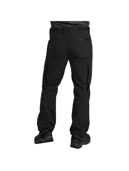 Мужские брюки черные Soft Shell Spartan Black, Размер брюк / рост: 44-46/176, фото 6