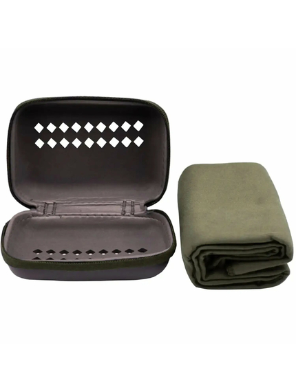 Полотенце из микрофибры Tribe Pocket Towel 50х100 см Army Green, фото 3