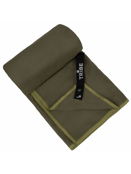 Полотенце из микрофибры Tribe Pocket Towel 50х100 см Army Green, фото 8